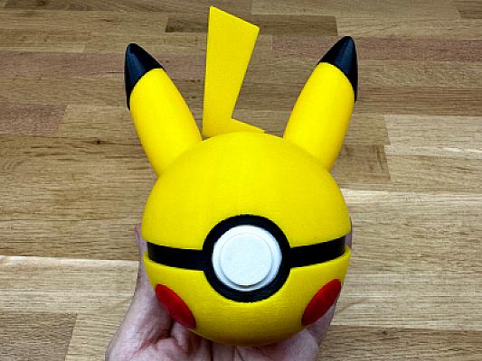 Pikachu Ball - Pokeball Functional