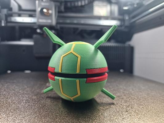 Rayquaza V2 Pokeball