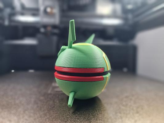 Rayquaza V2 Pokeball