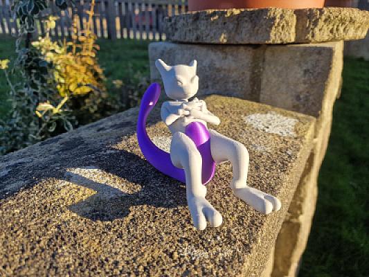 Sleeping Mewtwo Figurine