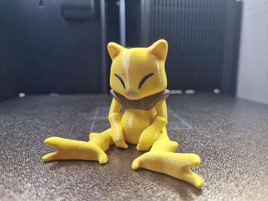 Sleeping Abra Figurine