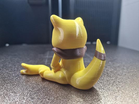 Sleeping Abra Figurine