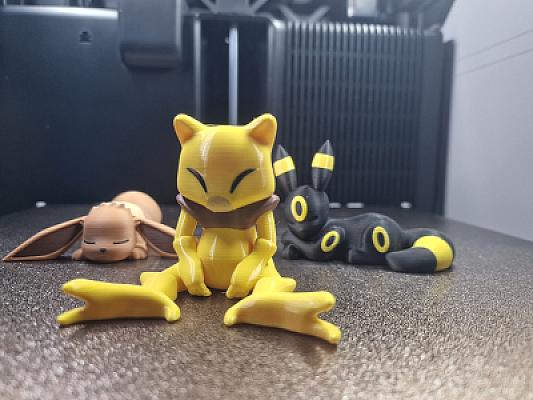 Sleeping Abra Figurine