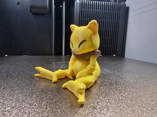 Sleeping Abra Figurine