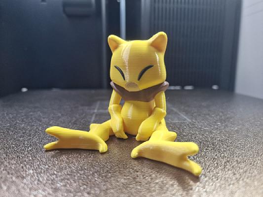 Sleeping Abra Figurine