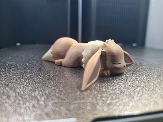 Sleeping Eevee Figurine