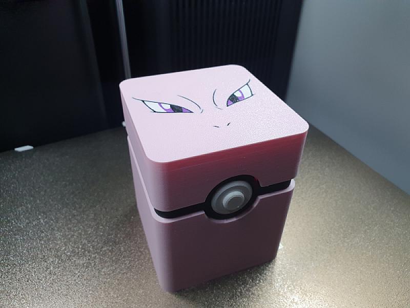 Pokemon Deck Box - Mewtwo