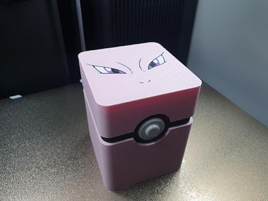 Pokemon Deck Box - Mewtwo