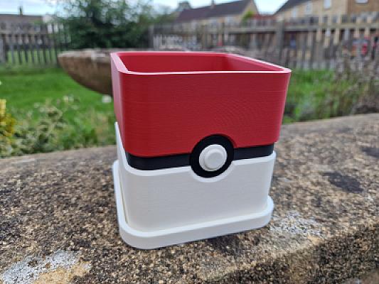 Pokeball Planter