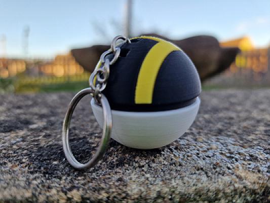 Pokeball Keychain Fidget - Ultra Ball