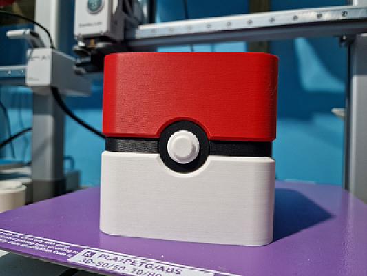 Pokeball Pencil Cup Squared