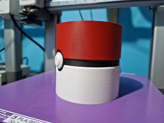 Pokeball Pencil Cup