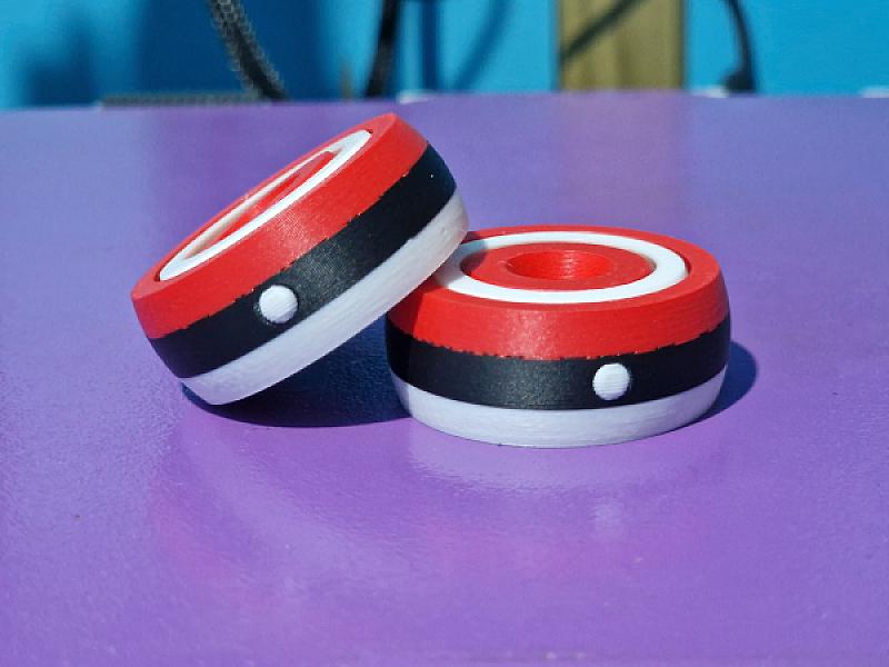 3Dom/Poke Prints Fidget Pokeball