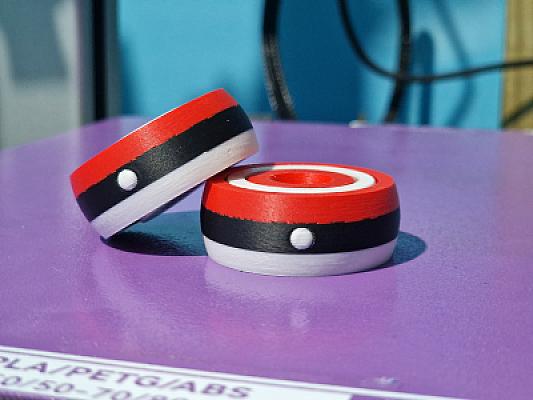3Dom/Poke Prints Fidget Pokeball