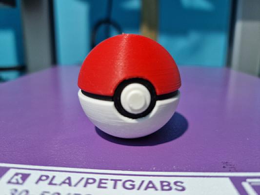 Pokeball Keychain Fidget
