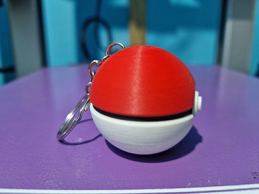 Pokeball Keychain Fidget