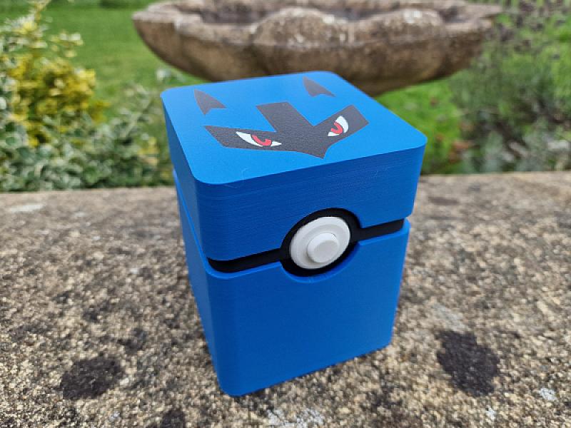 Pokemon Deck Box - Lucario - V2