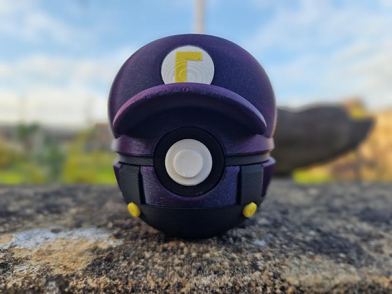 Waluigi Pokeball