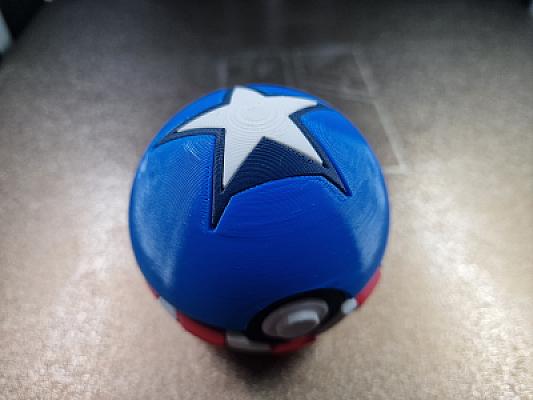 Captain America Pokeball