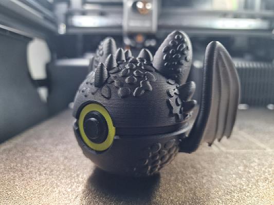 Toothless Pokeball