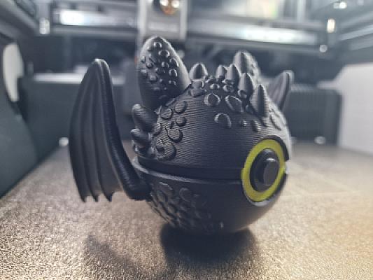 Toothless Pokeball