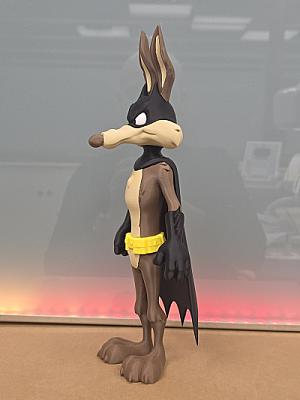 Wile E. Coyote as Batman